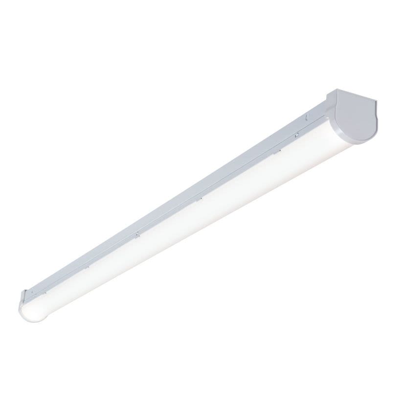 Metalux 8SLSTP8040DD-UNV SLSTP AP Strip Light Fixture, (1) LED Lamp, 120 to 277 V AC, Painted Housing