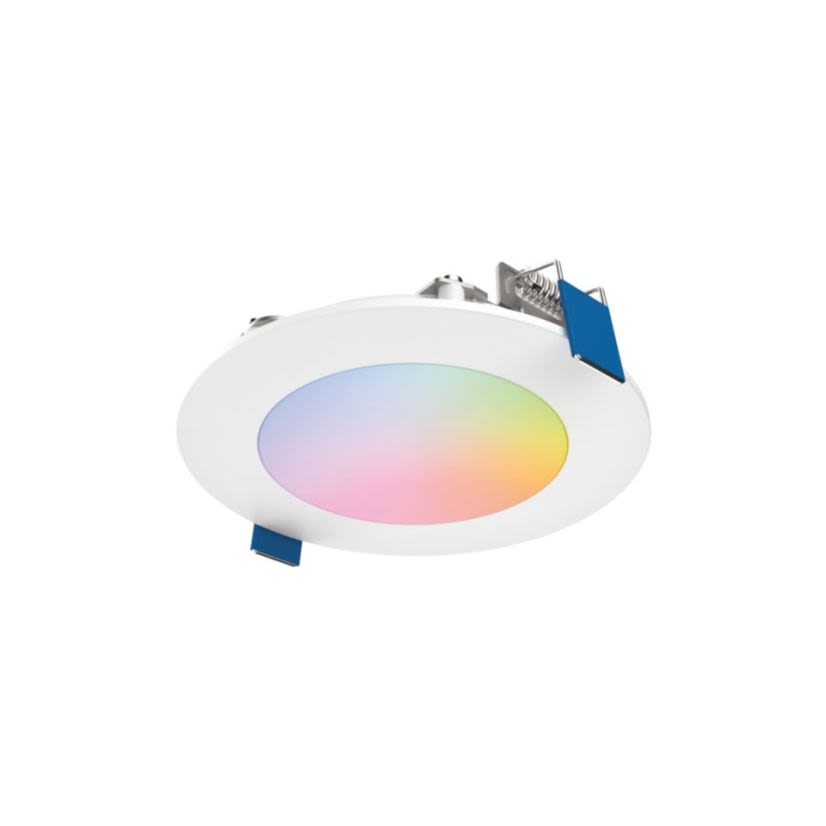 Cooper Lighting Halo HLB4069WZRGBWMWR 4" SmartWi-Fi Slim Canless Downlight WiZ Pro enabled