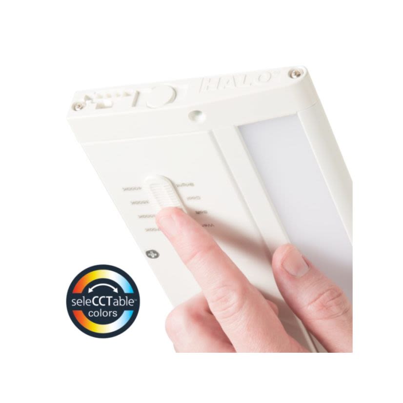 COOPER LIGHTING HU30BSC36P HALO UNDERCAB 4 CCT + USB 36IN WHT