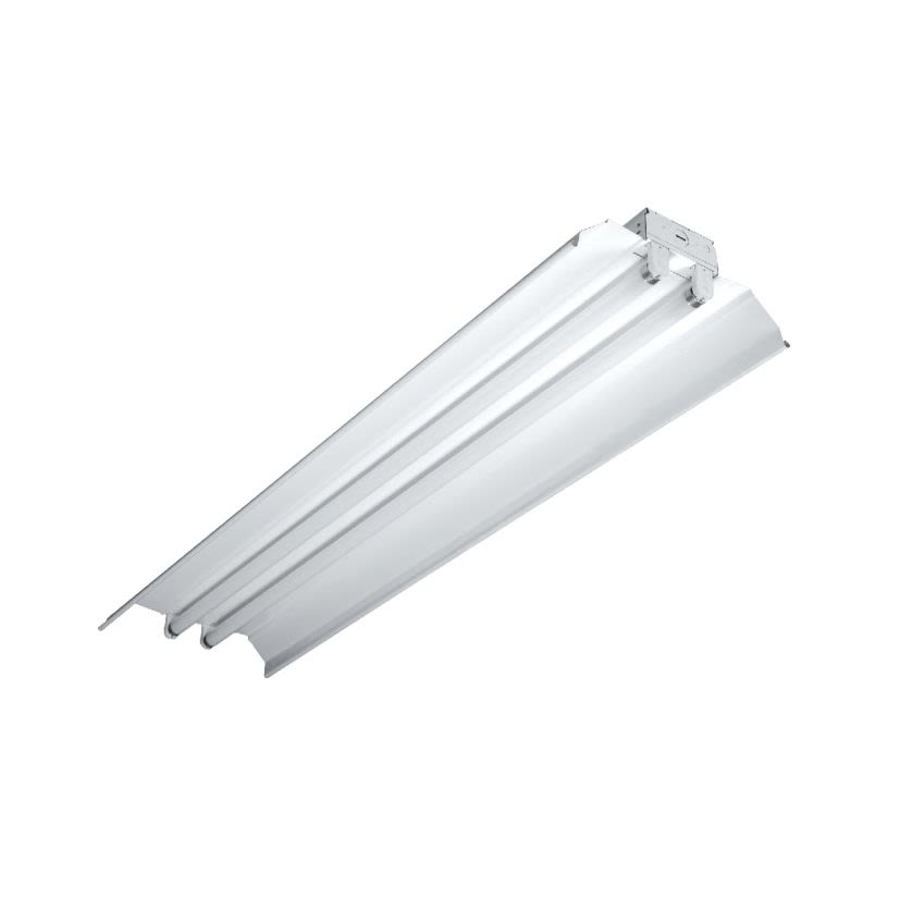 Metalux ICF-232-UNV-EB81-U Industrial Indoor Low-Bay Fixture, (2) T8 Lamp, 120/277 V AC