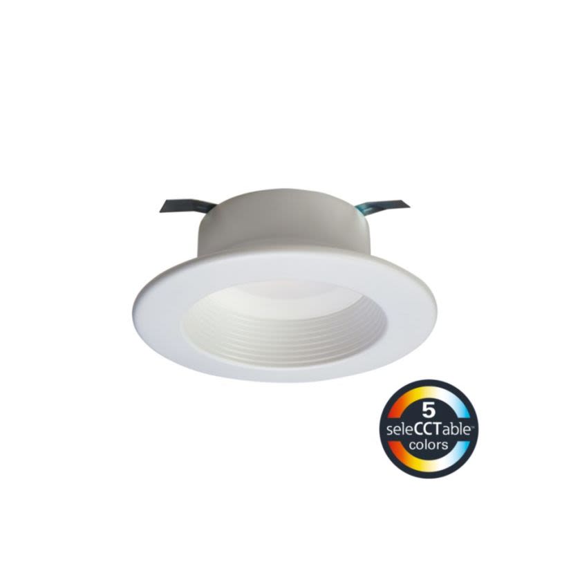 Cooper Lighting HALO RL4069S1EWHR RL4 LED 4 inch Retrofit SeleCCTable™ Downlight