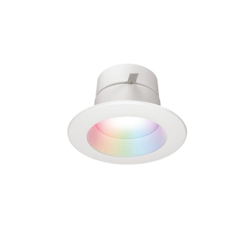 Halo RL4069WZRGBWWHR RL Retrofit Module-Trim, 5.12 in Dia Inside, LED Lamp, For Use With Compatible Recessed Housings