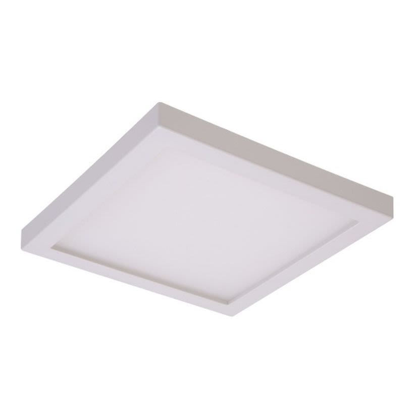 Cooper Lighting HALO SMD6S6940WH 6IN SQUARE SURFACE MOUNT DOWNLIGHT, 120V, 600 LUMENS, 90CRI, 4000K, MATTE WHITE