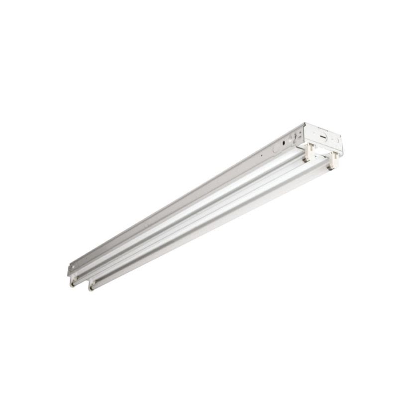 Metalux SSF-228T5-UNV-EBT1-U SSF Series Standard Commercial Strip Light, (2) Lamps T5 Lamp, 28 W Fixture, 120 to 277 V, Baked White Enamel Painted Housing