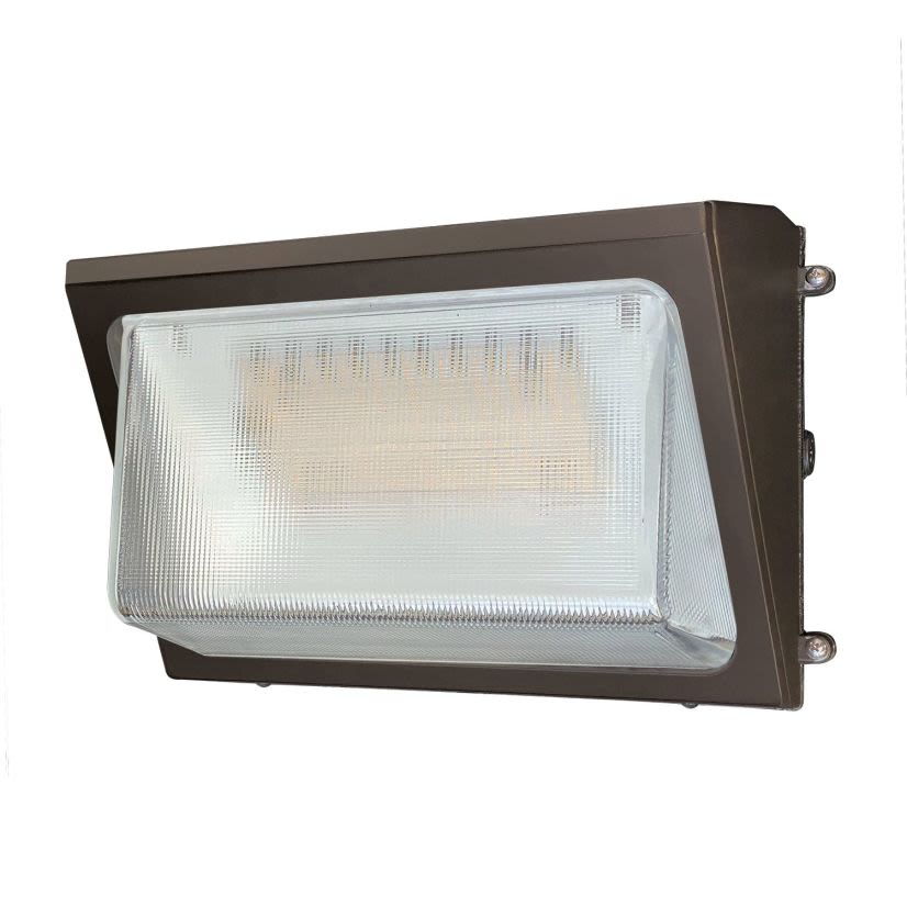 Lumark WPMLED15S B Series Modern Efficiency Traditional Style Wall Pack, (1) LED Lamp, 120 to 347 V, Bronze Housing