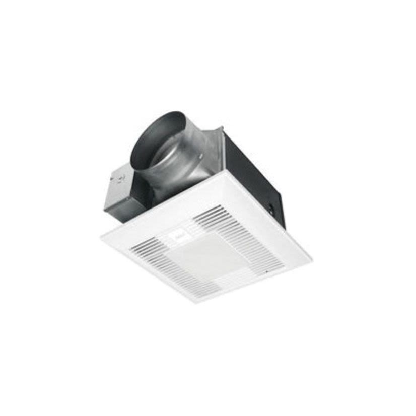 Panasonic WhisperGreen Select FV-11-15VKL1 Bath Ventilation Fan, 110/130/150 cfm, 6 in Dia Duct, 16.5 W, 120 VAC, 0.16 A, 0.3 Sones, Import