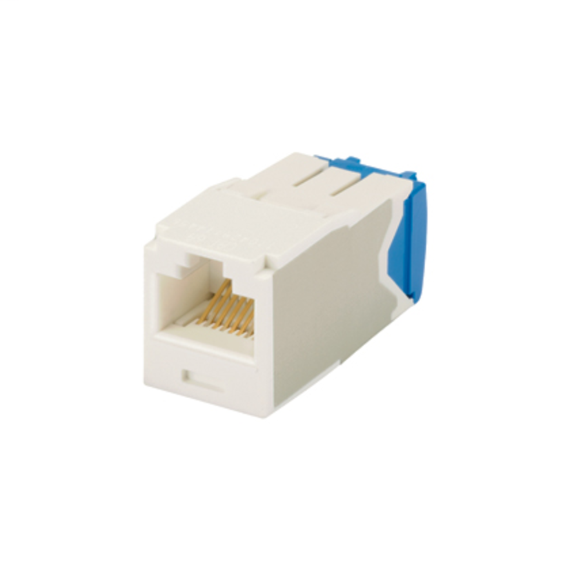 Panduit® TX6A™ 10Gig® CJ6X88TGAW 8-Position 8-Wire RJ45 Universal TG Style UTP Jack Module With MaTriX Technology, Cat6a/Mini-Com® Module, 1 Ports, ABS/Polycarbonate, Arctic White