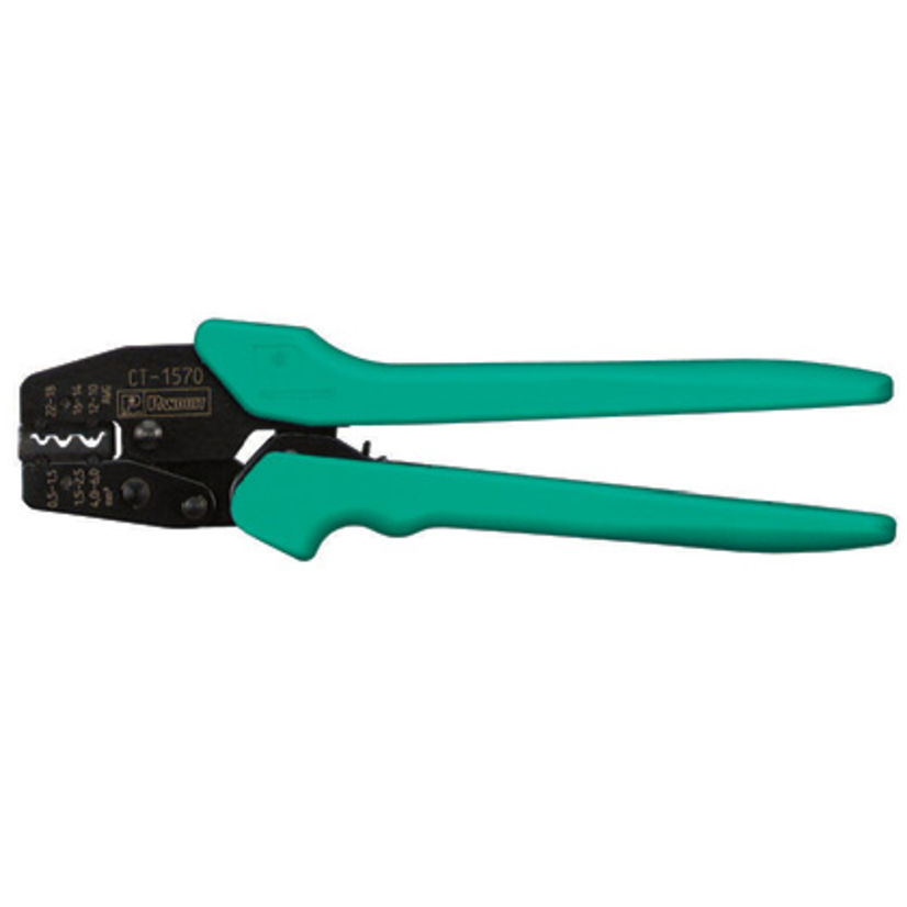 Panduit Contour Crimp CT-1570 Controlled Cycle Crimping Tool, 22 to 10 AWG Cable/Wire