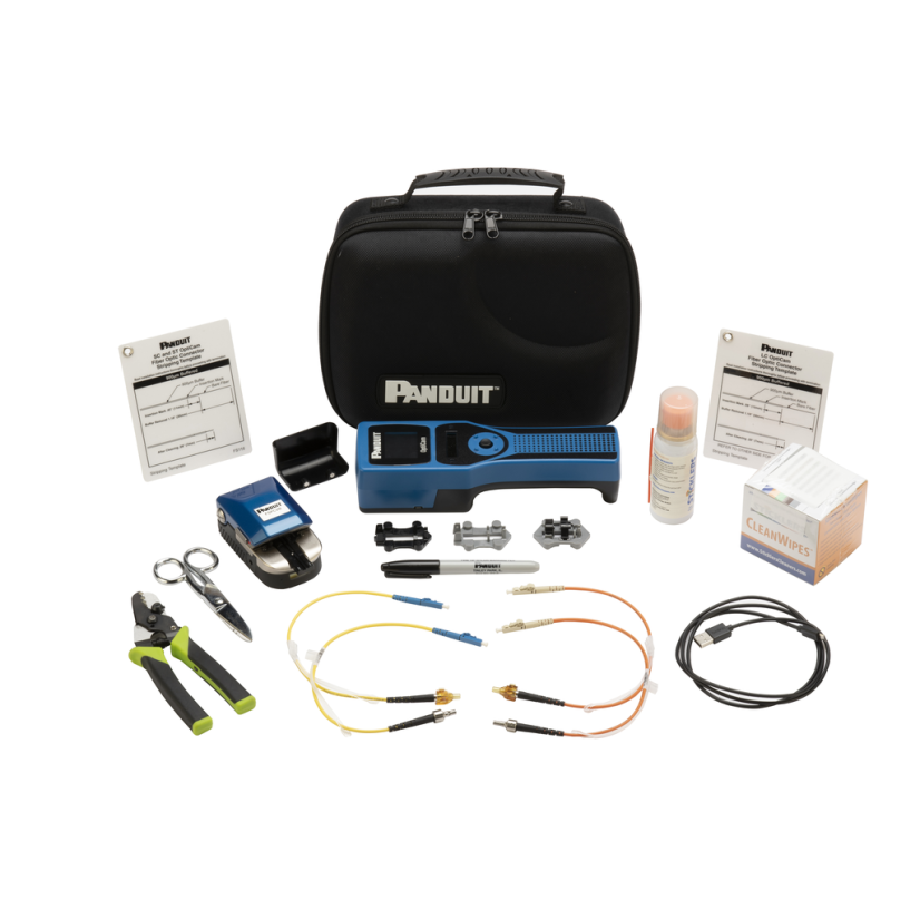 Panduit OptiCam FOCTT2-PKIT2 Pre-Polished Termination Kit, For Use With OptiCam 2 Tool and any OptiCam Singlemode or Multi-Mode Connectors