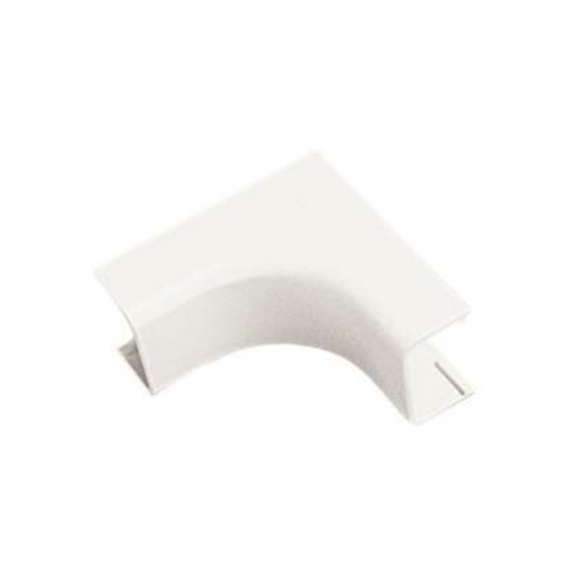 Panduit Pan-Way ICFC10WH-X Low Voltage Inside Corner Fitting, For Use With Pan-Way LD10 and LDPH10 Series Surface Raceway System, ABS