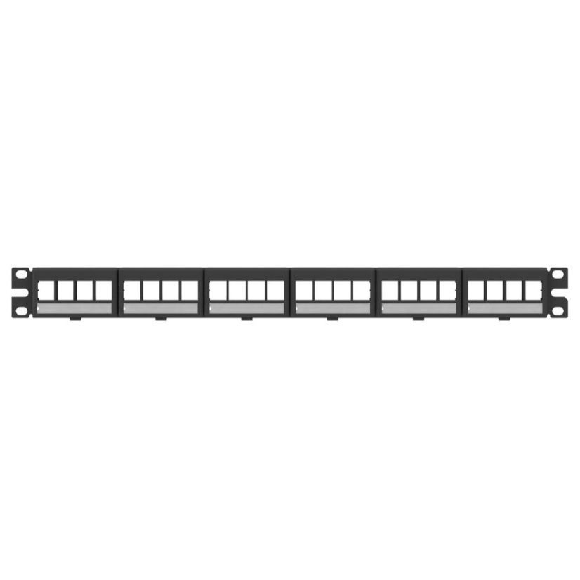 Panduit NetKey NKFPL24 Unshielded Modular Patch Panel With Label