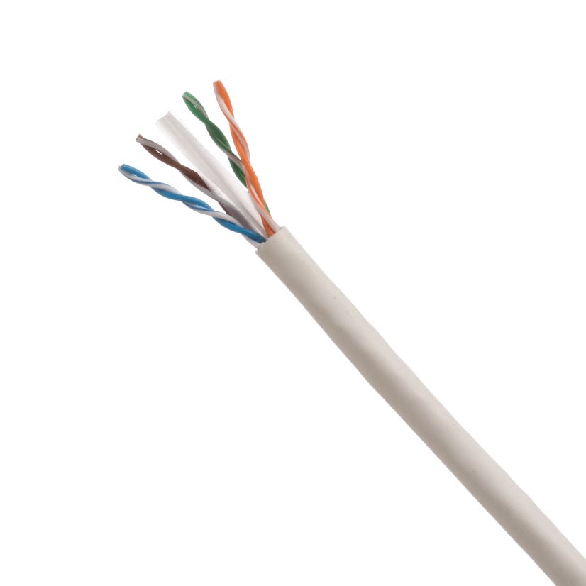Panduit® PUR6004YL-W Copper Cable CAT6 4-pair 23 AWG U/U