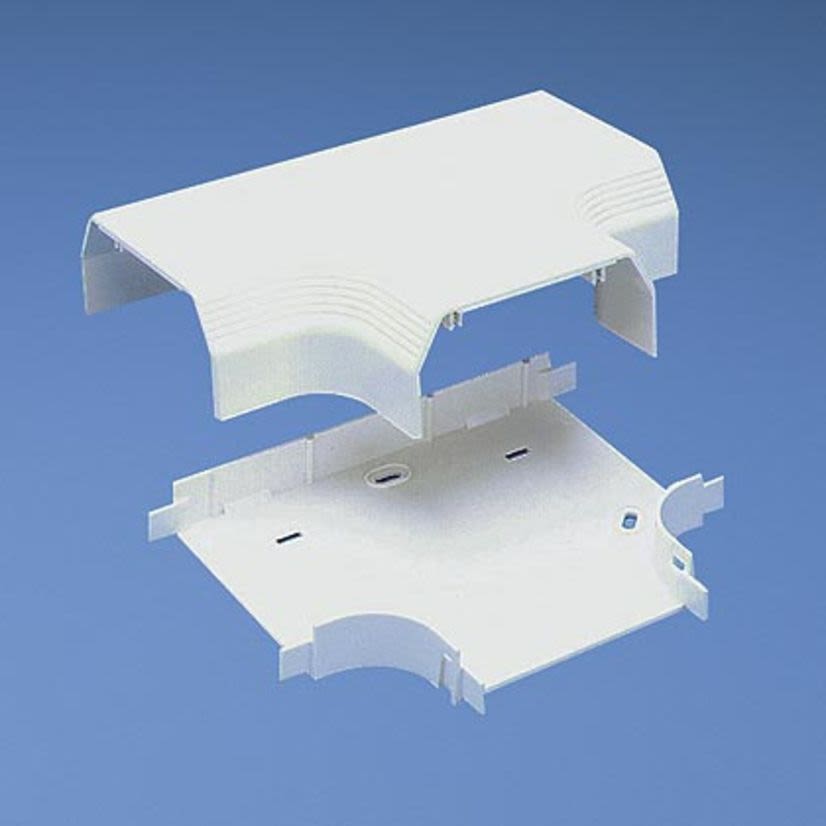 Panduit® Pan-Way™ T70TIG T-70 Tee Fitting, For Use With Panduit® Surface Raceway Routing System, PVC, International Gray