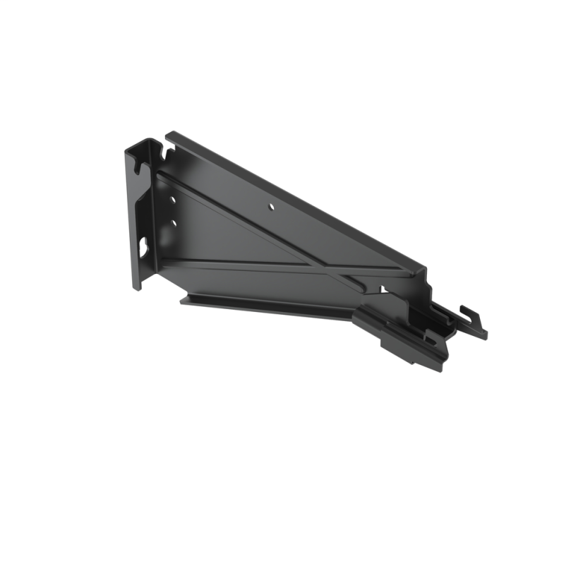 Panduit Wyr-Grid WGCB12BL Cantilever Bracket, 14.7 in L x 2.22 in W x 6.93 in H, For Use With Wyr-Grid Pathway System