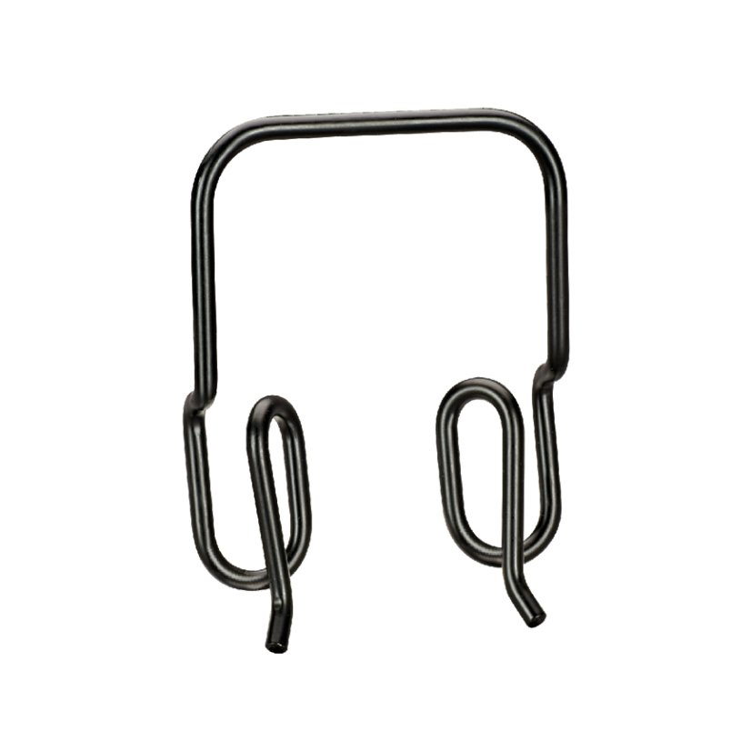 Panduit® Wyr-Grid® WGSW2BL Snap-On Overhead Sidewall, For Use With Wyr-Grid™ Cable Routing System, 2 in H x 3.71 in W x 1.2 in THK, Steel, Black