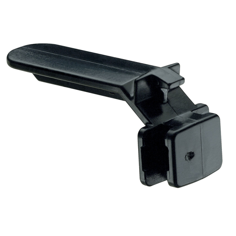 Panduit® Panduct® WR4-C Type G Wire Retainer, 4 in W, For Use With 4 in W x 2 to 4 in H Type G/H Wiring Duct, ABS, Black