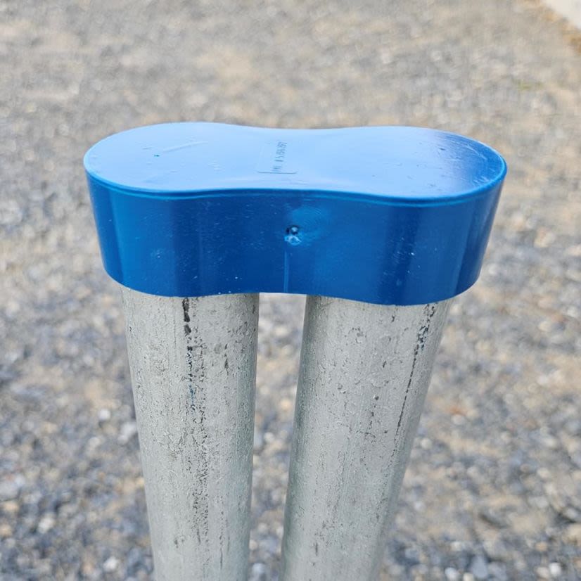 Rack-A-Tiers 35100.RCC Slammers - 1 inch Blue Rigid Conduit Cap