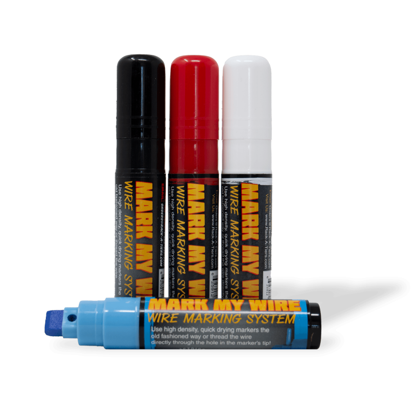 Rack-A-Tiers 52484 Mark My Wire - 4 Pack