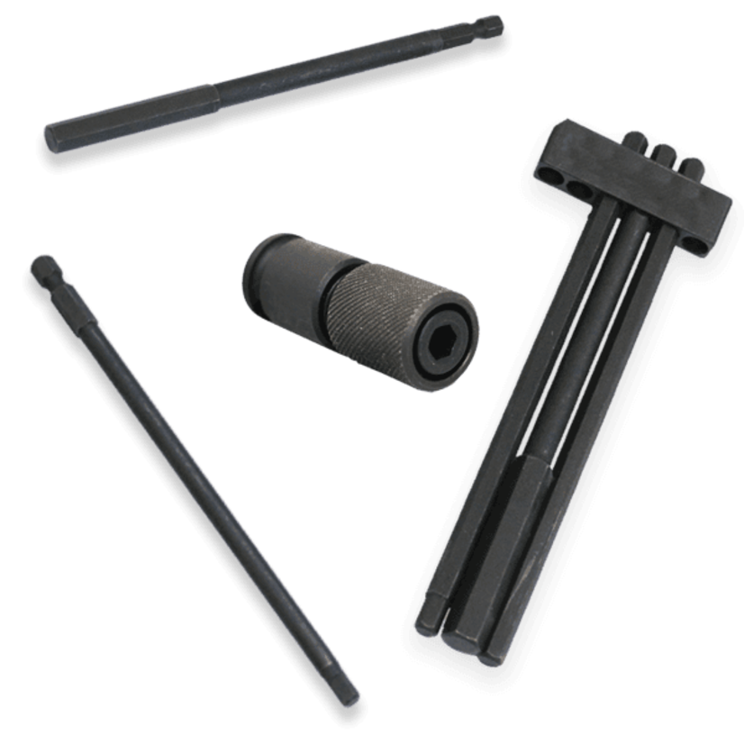 Rack-A-Tiers 72600 Allen Head Driver Bit Kit