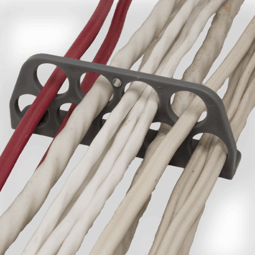 Rack-A-Tiers CC9024.BULK Cable Chase - 100 Pieces