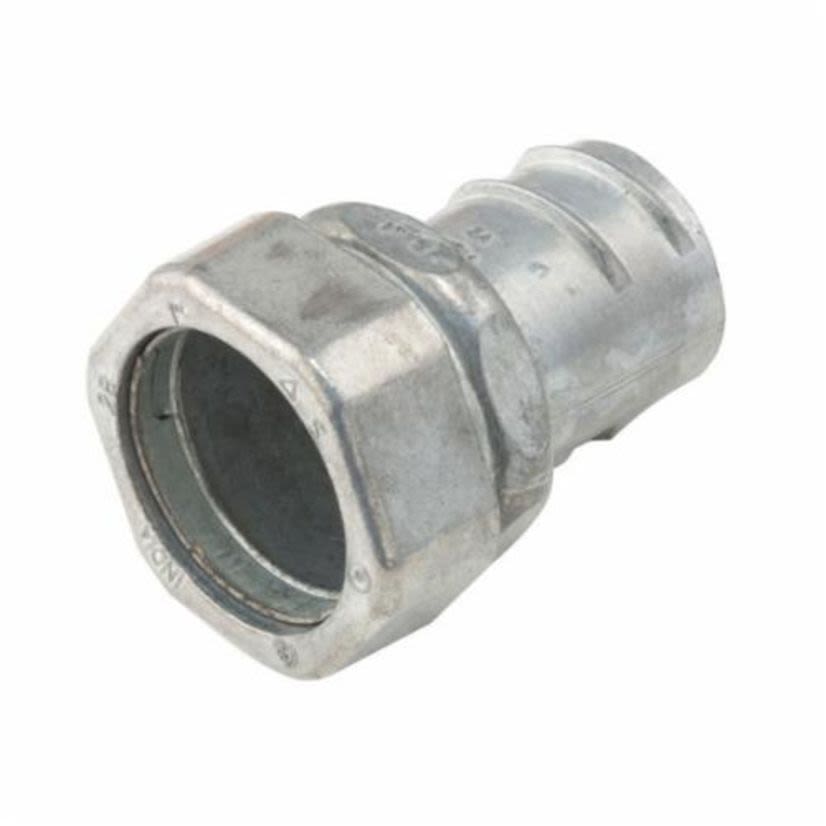 Hubbell RACO 1482 Compression Conduit Combination Coupling, 1/2 in, Die Cast Zinc