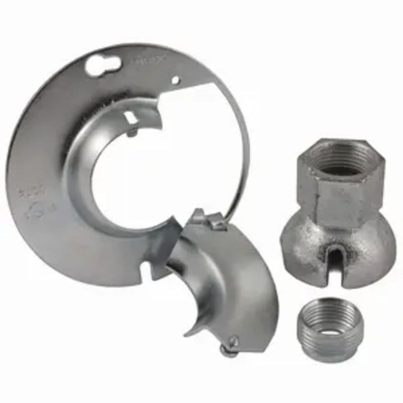 Hubbell RACO 894KH Box Cover, 4 in L x 2 in W x 4 in D, Steel