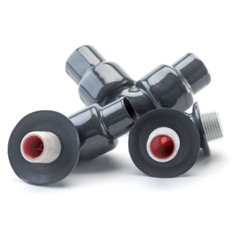 Plasti-Bond RedH2OT PREL195 Conduit Elbow, 1/2 in Trade, 90 deg, Steel, PVC Coated