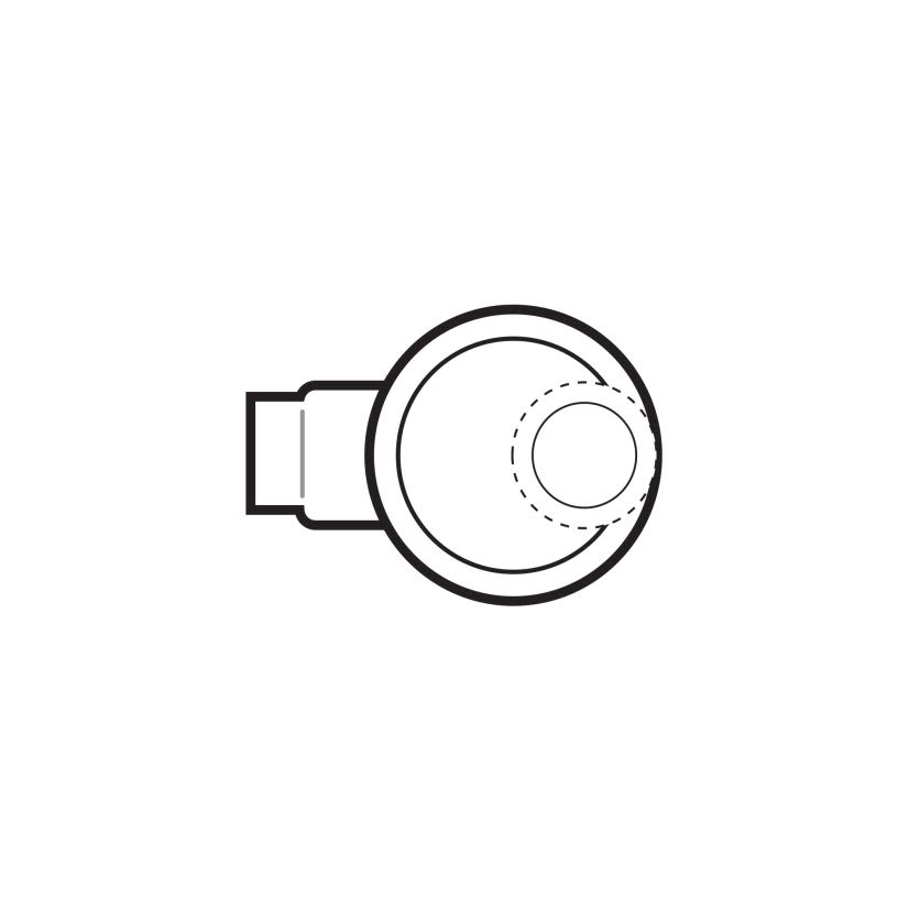 Robroy RedH2OT® PRGUAB26 GUA Conduit Outlet Box With Aluminum Cover, 3/4 Inch Hub, 3 Inch Cover Opening, Steel, PVC Coated