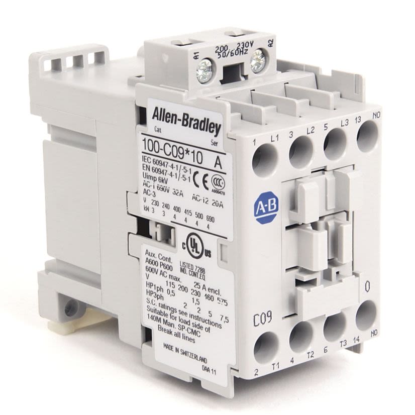 A-B Rockwell 100-C09KJ10 IEC 9 A Contactor