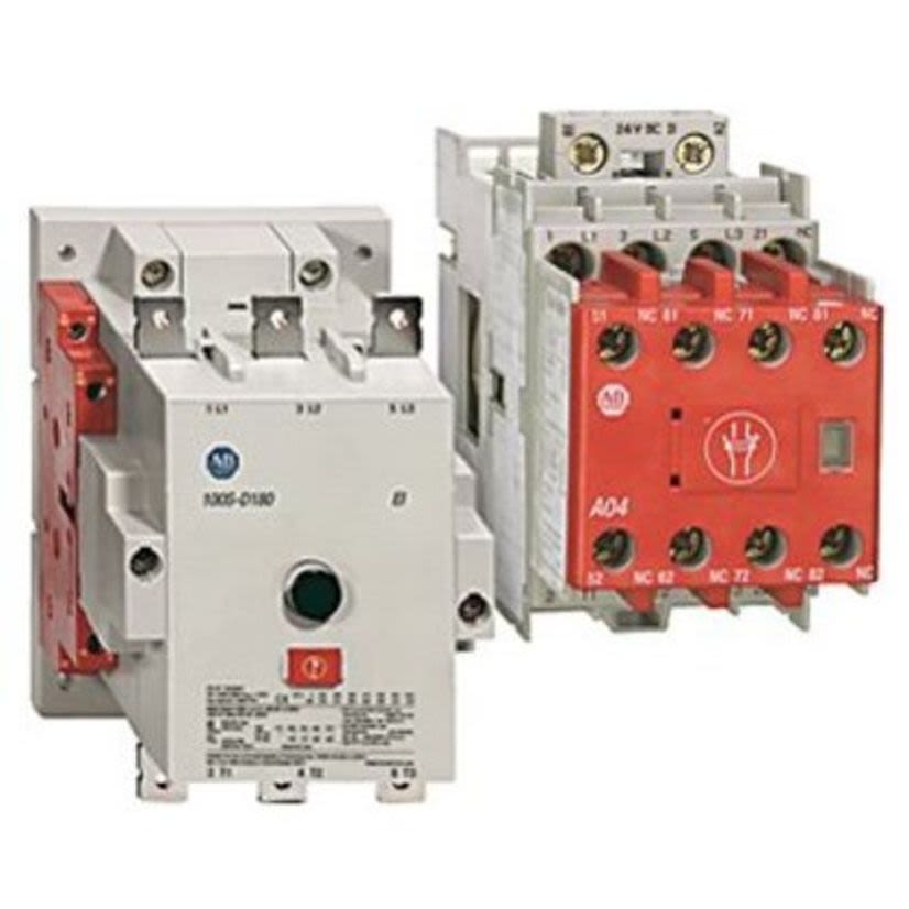 A-B Rockwell  100S-C16EJ23BC 16 A Safety Contactor 24V DC W/ELECT Coil BIFURCATED Contact