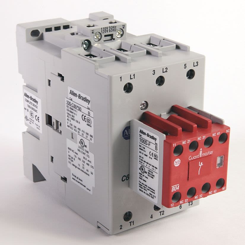 A-B Rockwell 100S-C60DJ22C 60 A Safety Contactor