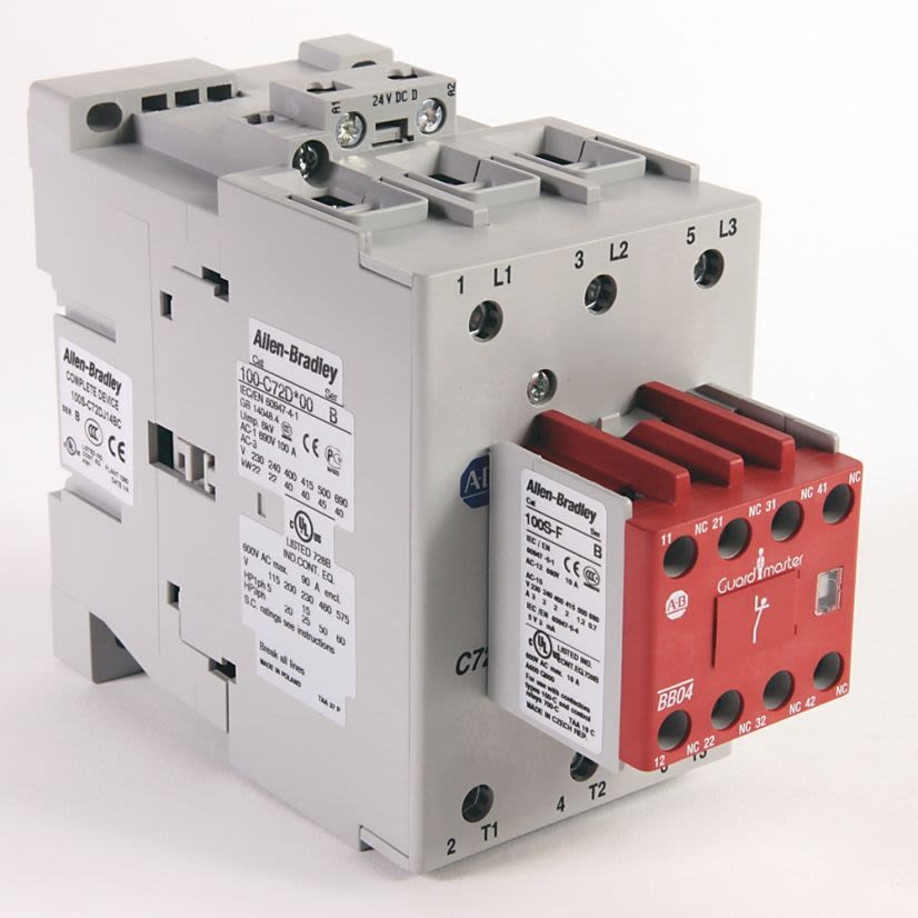 A-B Rockwell 100S-C72D14BC 72 A Safety Contactor