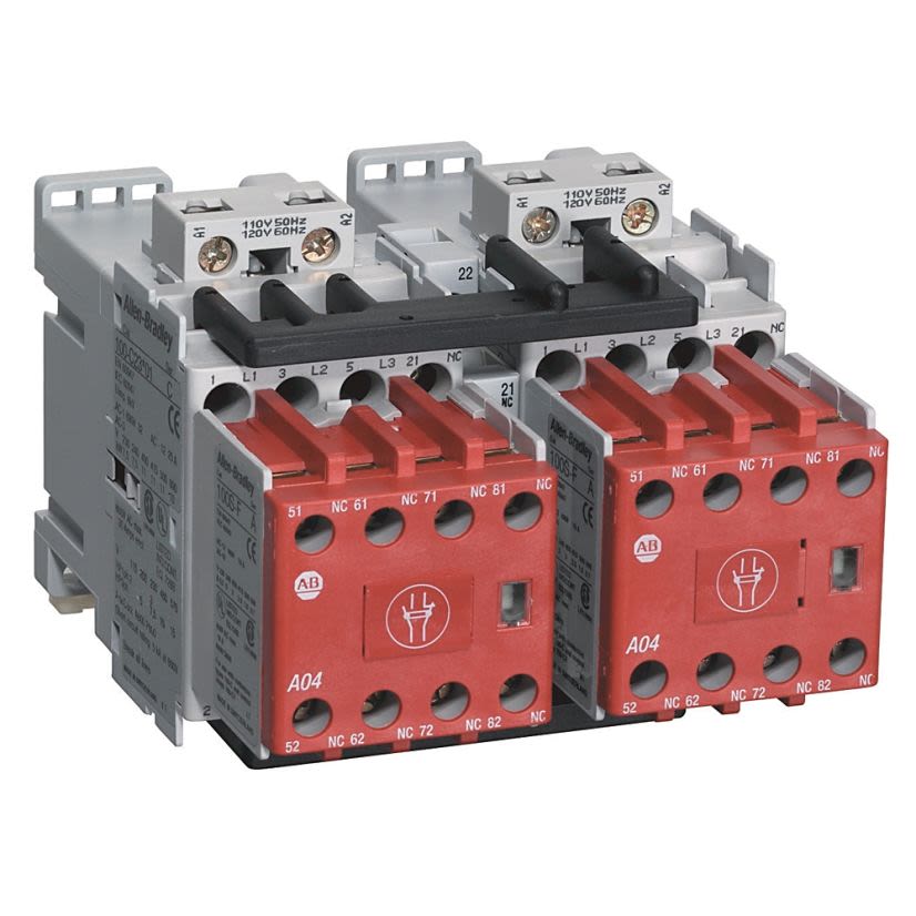 A-B Rockwell  104S-C09EJ210BC 9A MCS Safety Reversing Contactor