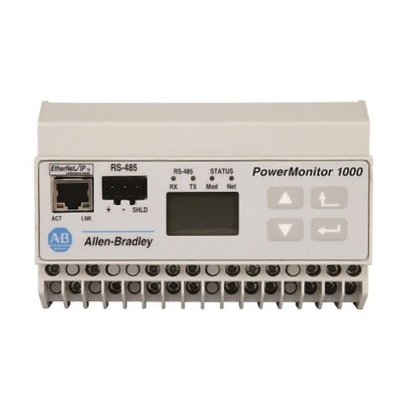 A-B Rockwell  1408-TS3A-ENT PowerMonitor 1000,VOLTCurrent, ENET