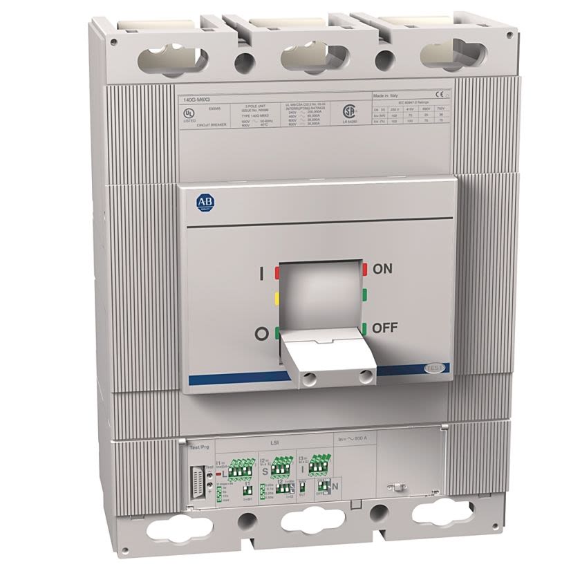 A-B Rockwell  140G-M6H3-D60 140G 800A M Frame Molded Case CKT-BKR