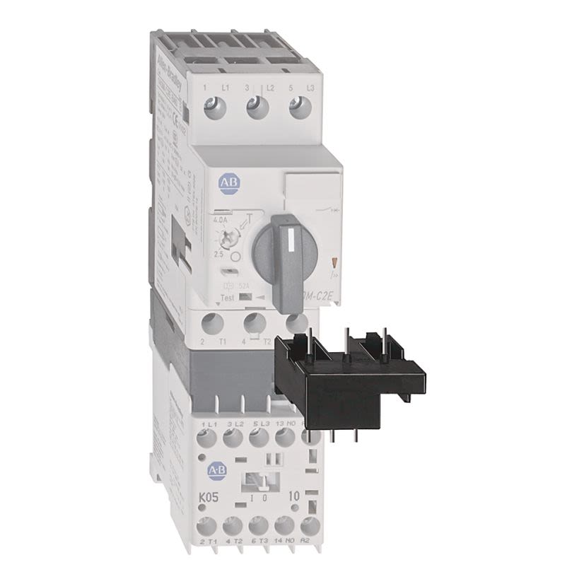 A-B Rockwell 140M-C-PNC23 Connecting Module, 25A, C Frame **DISCONTINUED-Converts to 140MT-C-PN23**