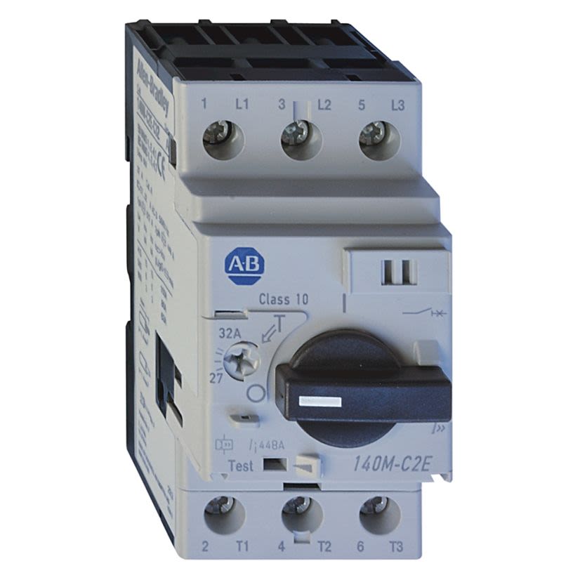 A-B Rockwell 140M-C2T-B10 Motor Protection Circuit Breaker, 0.63-1A **DISCONTINUED-Converts to 140MT-D9T-B10**