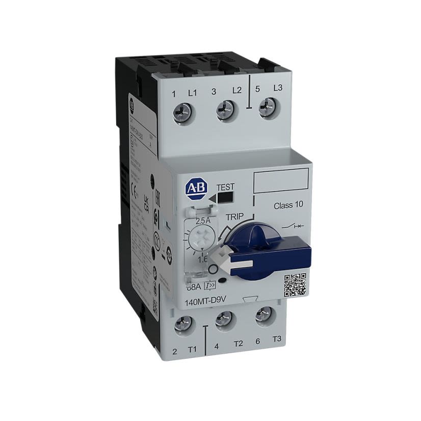 A-B Rockwell 140MT-D9V-C36 Motor Protection Circuit Breaker, 30 - 36 A, Frame C, High Trip