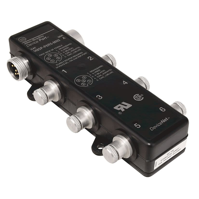 A-B Rockwell 1485P-P6N5-MN5 DeviceNet Connection Device