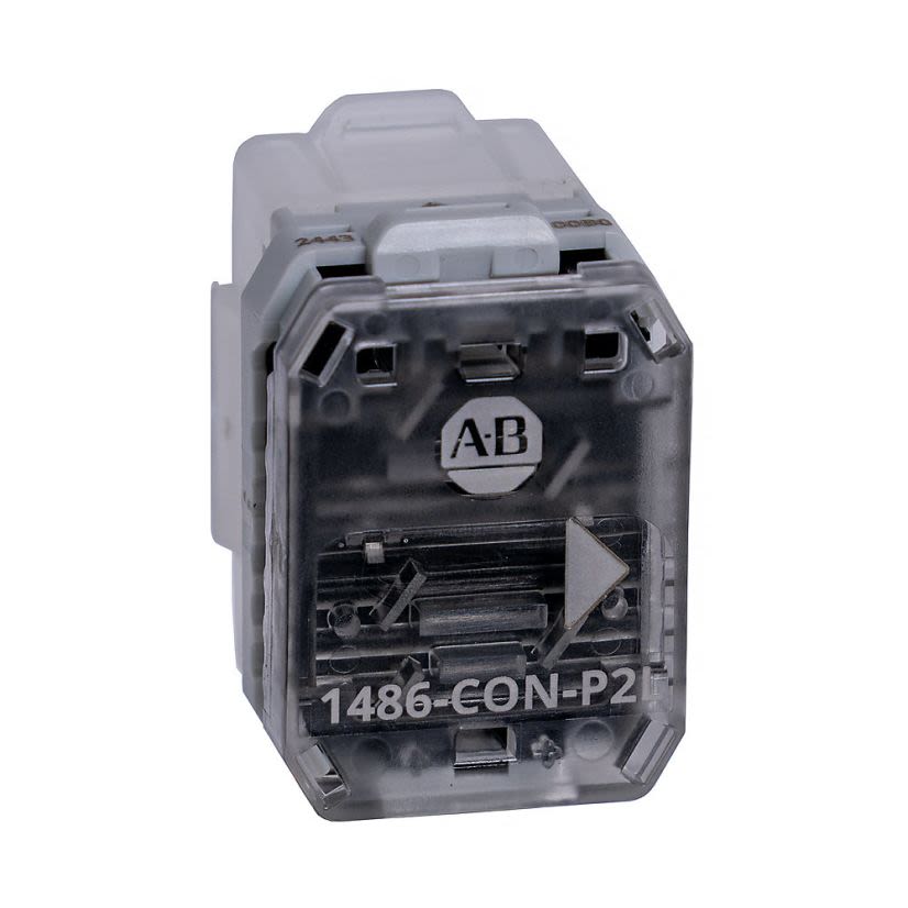 A-B Rockwell Automation 1486-CON-P2L Left-End Flat Media Power Tap Connector