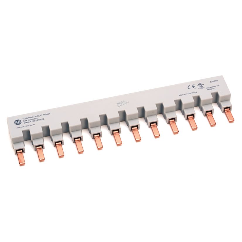A-B Rockwell 1489-AMCL112 MCB Bus Bar Accessory 1 Phase