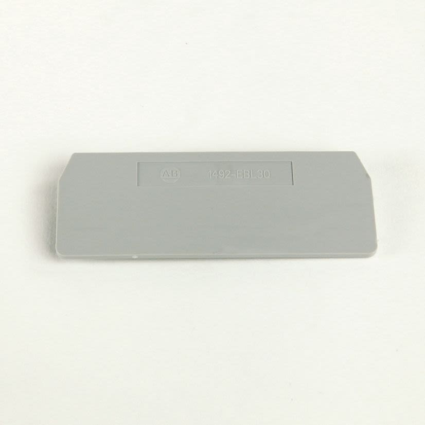 A-B Rockwell 1492-EBL3Q IEC End Barrier, 2 x 30.6 x 79mm