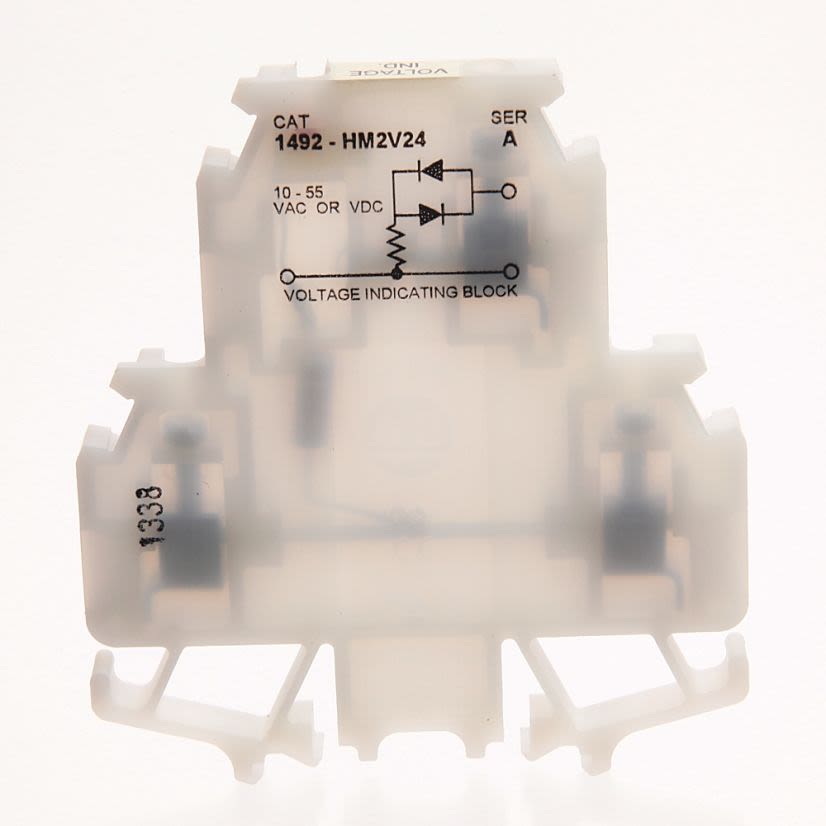 A-B Rockwell 1492-HM2V250 TERM BLCK Multi-Rail MTD NEON IND