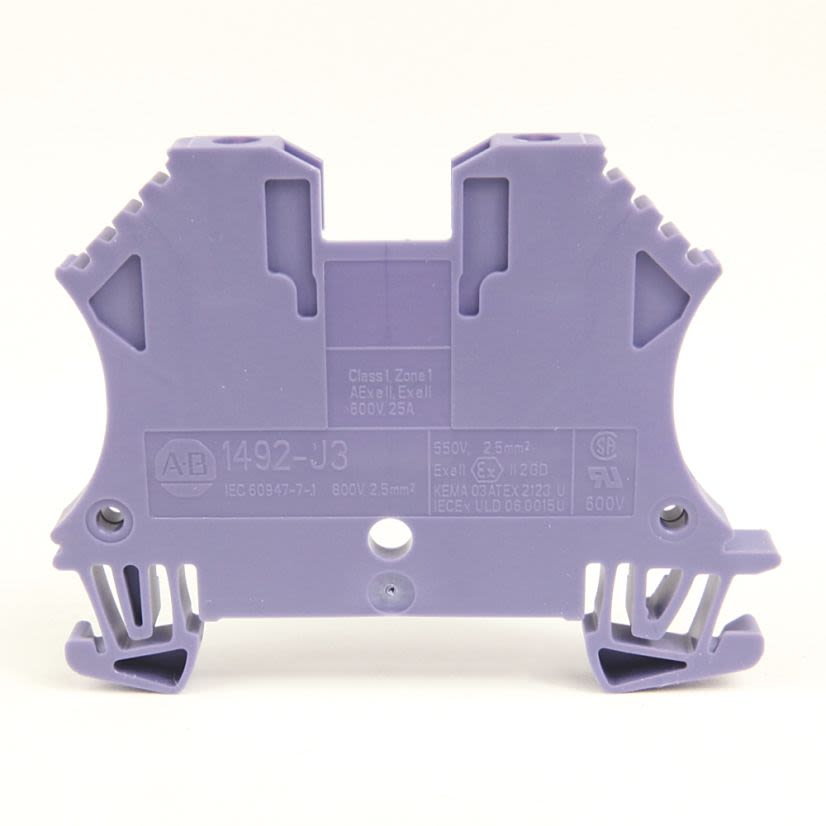 A-B Rockwell 1492-J3-W 2.5 square mm Standard Terminal Block