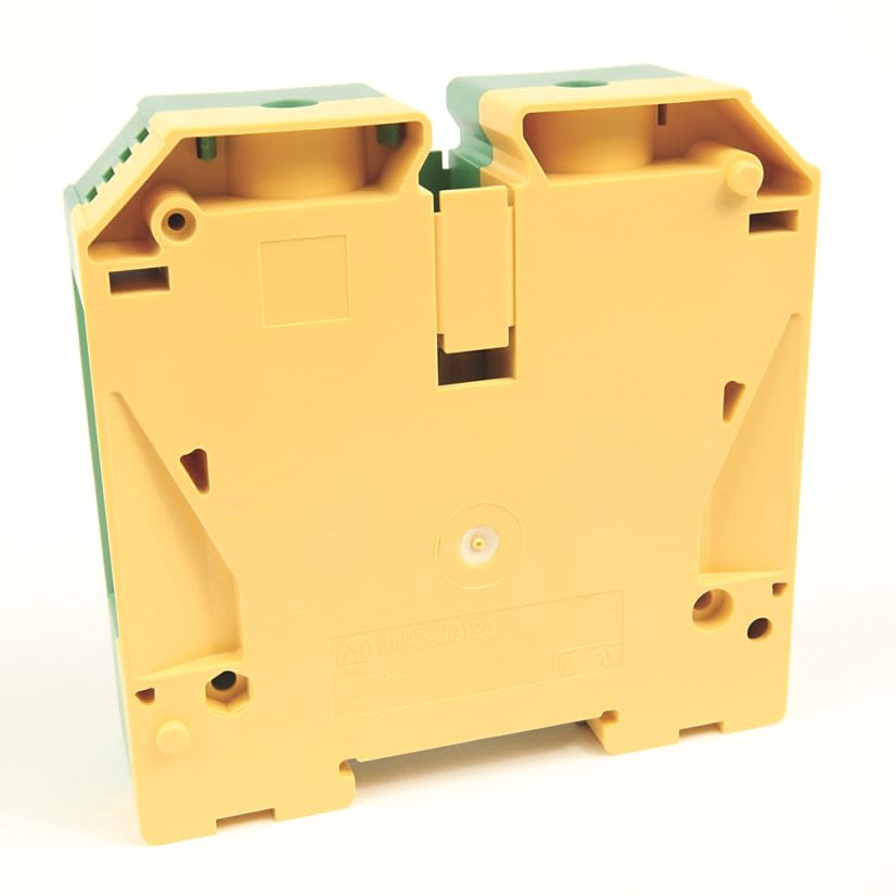 A-B Rockwell 1492-JG16 16 square mm Ground Terminal Block