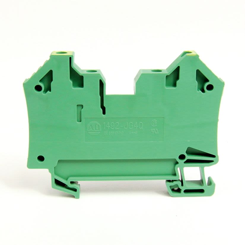 A-B Rockwell  1492-JG6 6 Square MM Ground Terminal Block