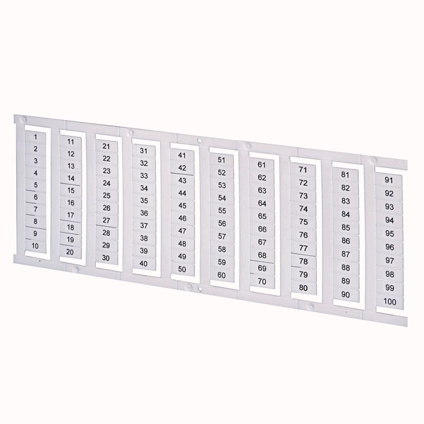 A-B Rockwell 1492-M6X12 LEC 6 X 12 mm Marker Card