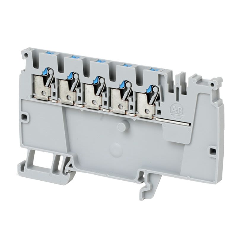 A-B Rockwell  1492-P10PD3E-5B IEC Feed Through Push-In Block