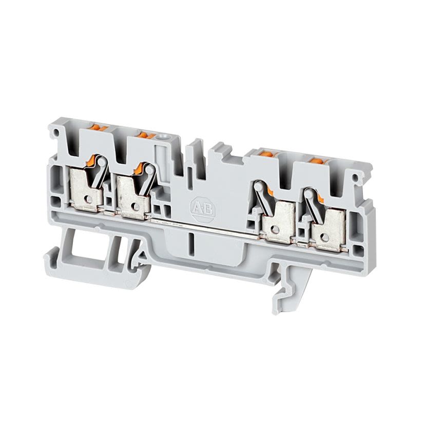 A-B Rockwell  1492-P3Q IEC Feed-Through Push-in Terminal Block