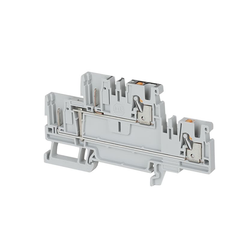 A-B Rockwell  1492-PD3-B IEC Feed Through Push-In Terminal Block